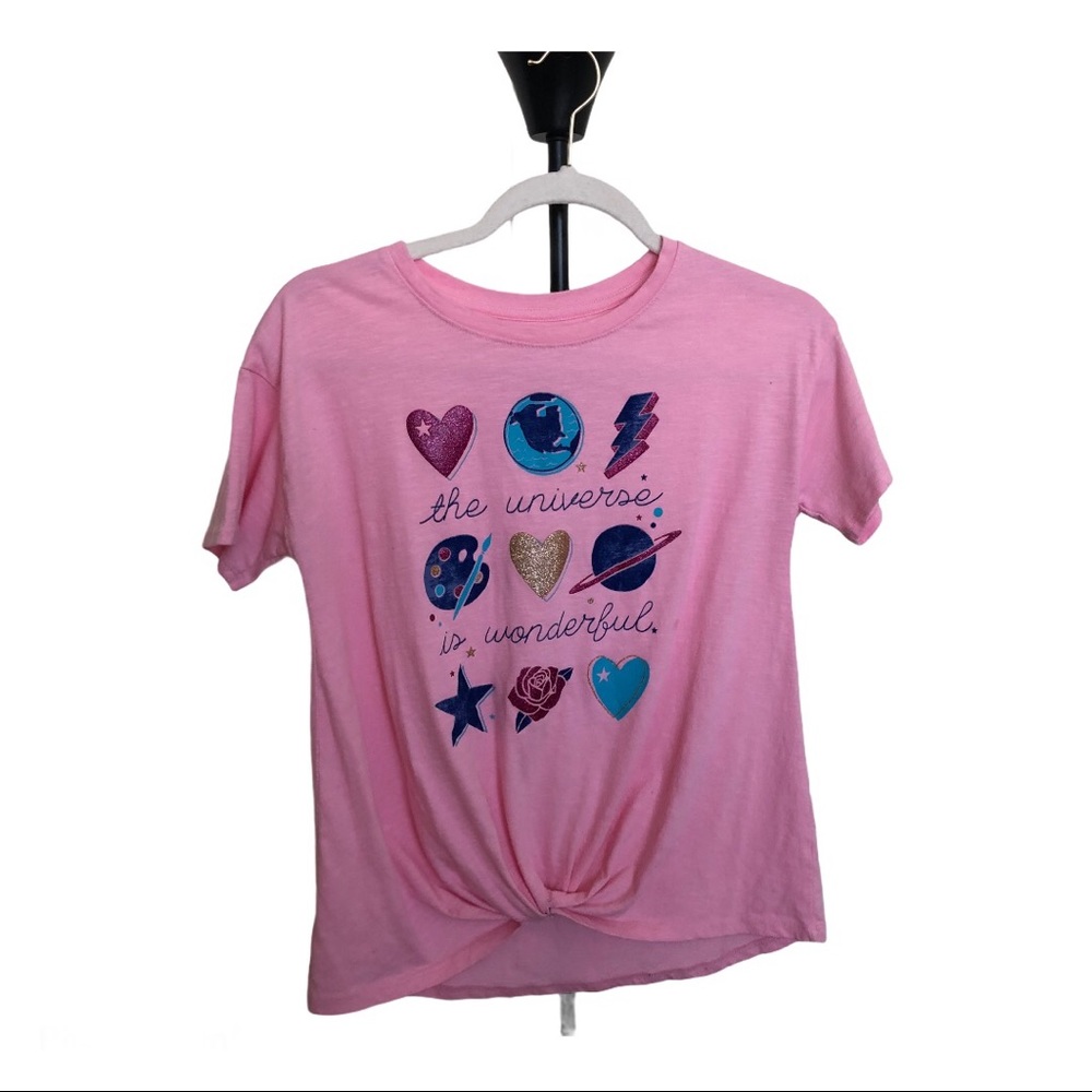 🌼 3/$18🌼 Pink T-shirt by So size XL